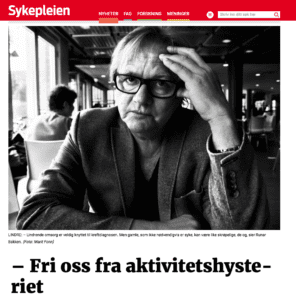 Faksimile: www.sykepleien.no